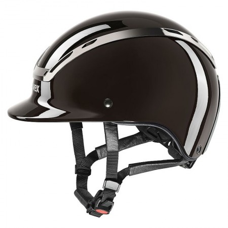Casco de equitación "EXXEED SHINY CHROME" de UVEX