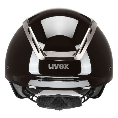 Casco de equitación "EXXEED SHINY CHROME" de UVEX