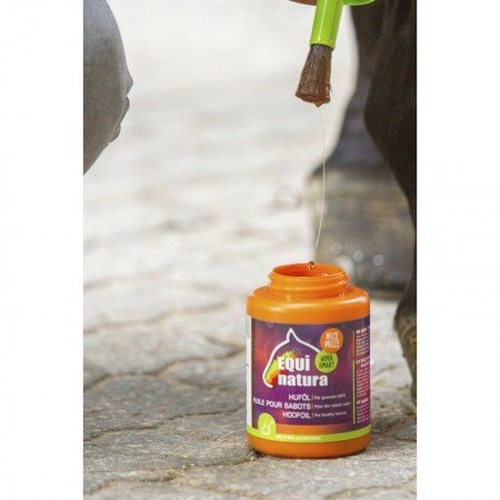 Aceite para cascos con pincel Equinatura