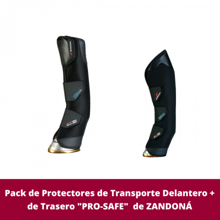 Pack de Protectores de Transporte Delantero + de Trasero "PRO-SAFE"  de Hispano Hípica