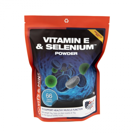 VITAMIN E & SELENIUM™ en polvo 1kg de Equine America