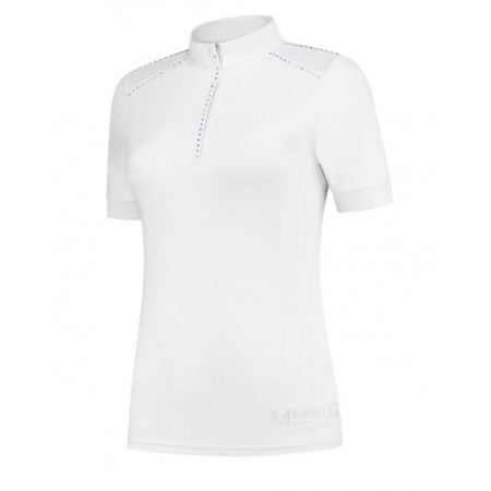 Oferta de Polo de concurso "MESH" de MRS ROS Blanco Talla M
