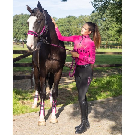 Cabezada de Cuadra con Ramal "FUCHSIA STAR" de MRS ROS