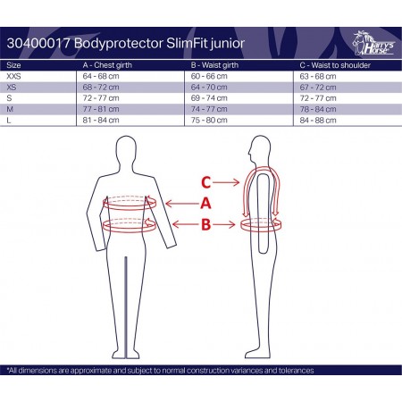 Chaleco Protector "SlimFit JUNIOR" de HARRY'S HORSE