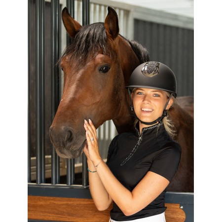 Casco de equitación "PRO F1 MAT SPARKLE" de HARRY'S HORSE
