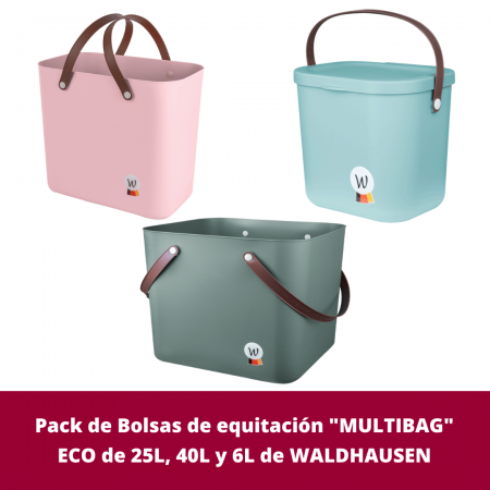 Pack de Bolsas "MULTIBAG" ECO de 25L, 40L y 6L de WALDHAUSEN