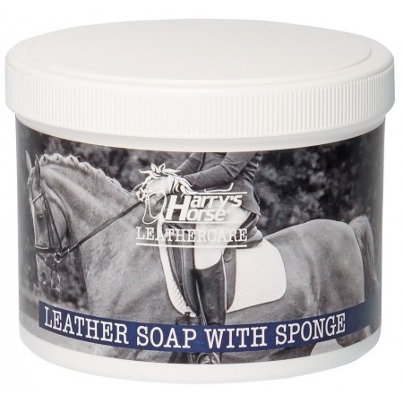 Jabón para cuero con esponja de HARRY'S HORSE