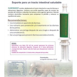 Prebióticos para caballo y potros en jeringa Floryboos ( jerginga de 6 dosis) 2