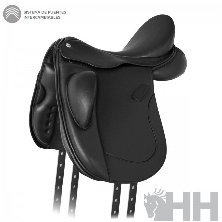 Silla inglesa de doma clásica "KLL DELUXE PLUS" de LEXHIS