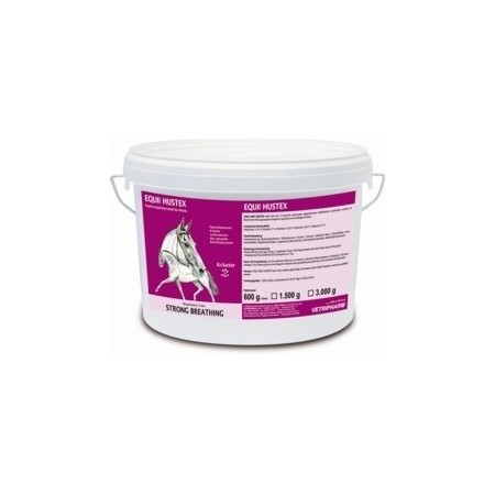 Equi 2000 Hustex fomenta y potencia el sistema respiratorio del caballo