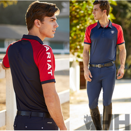 Polo de manga corta "TEAM 3.0" para hombre de ARIAT