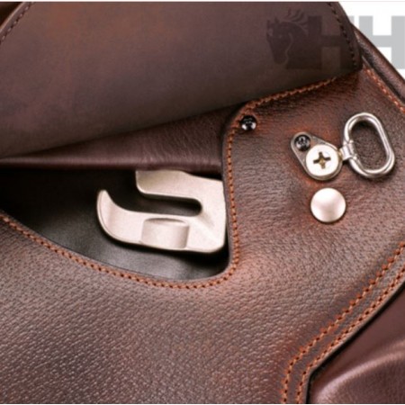 Silla inglesa de salto "MONOFLAP" de ARENA SADDLES
