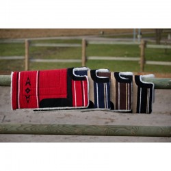 Oferta de Mantilla Navajo Westride "Nariz Cortada" de Ekkia Color Rojo 2
