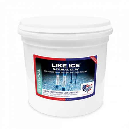 Arcilla para tendones "LIKE ICE" 2,7kg de EQUINE AMERICA