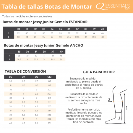 Botas de Montar "Jessy" Junior de Q-ESSENTIALS