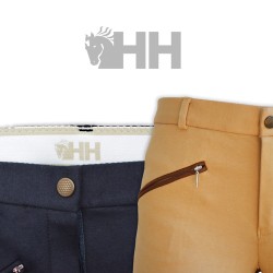 Outlet de Pantalón de equitación "LYON" de HISPANO HIPICA Blanco Talla 34 2