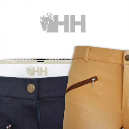 Outlet de Pantalón de equitación "LYON" de HISPANO HIPICA Blanco Talla 34