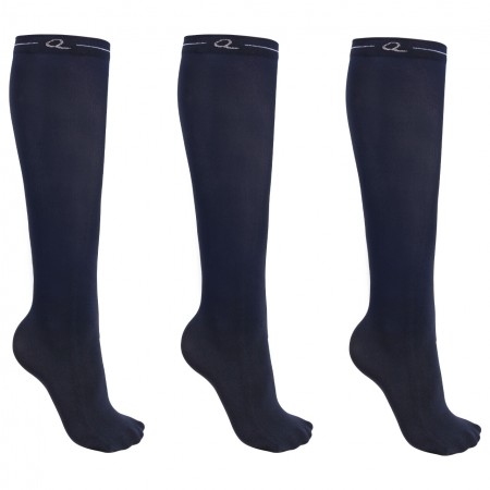 Calcetines de Equitación "SHOW SOCKS" de QHP (3 pares)