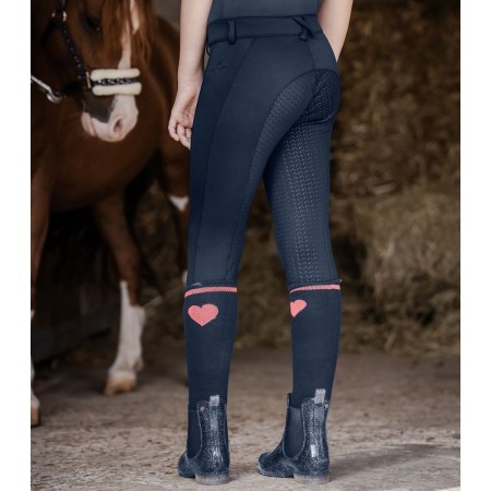 Pantalón de equitación "ESSENTIAL SILIKON" Junior de ELT