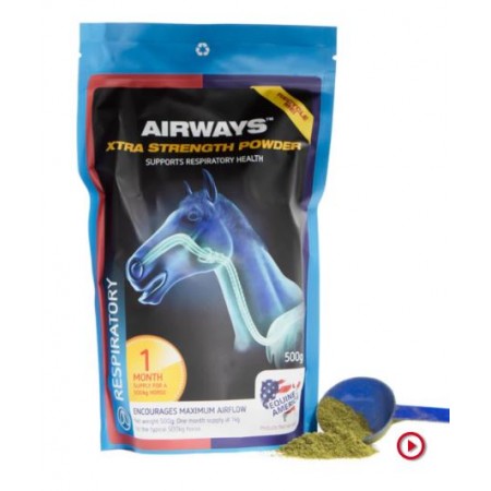 AIRWAYS® XTRA STRENGTH polvo de EQUINE AMERICA