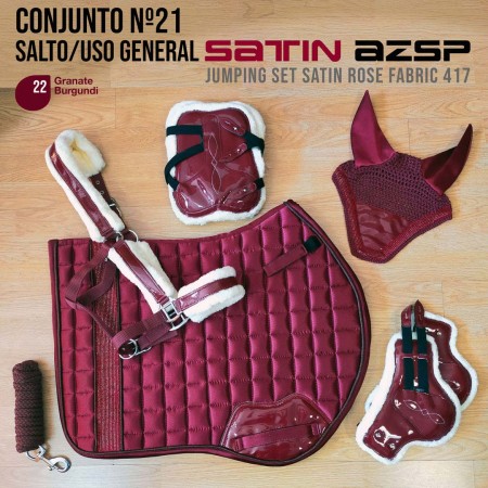 Conjunto de salto "SATIN AZSP 417" de ZALDI