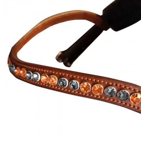 Cabezada de montar "CUERO C/BORREGUILLO SLT-268" de ZALDI