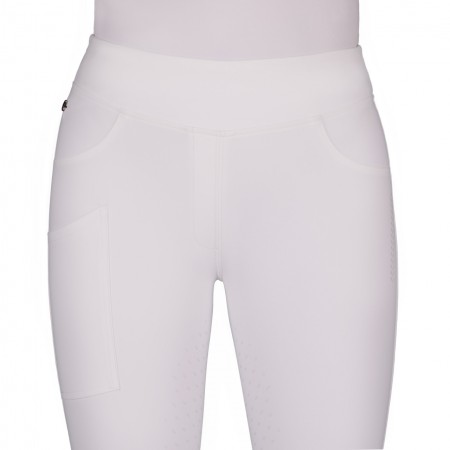 Leggins de equitación "KAE" Grip Rodilla de QHP