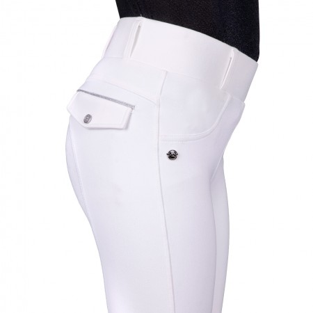 Leggins de equitación para invierno "JULIET" Junior de QHP