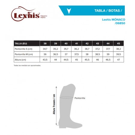 Botas de equitación "MONACO" de LEXHIS