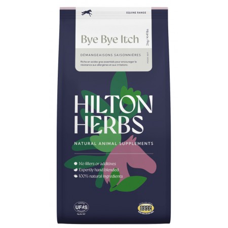 Alimento complementario "BYE BYE ITCH" de HILTON HERBS