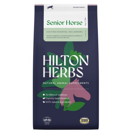 Alimento complementario "SENIOR HORSE" de HILTON HERBS