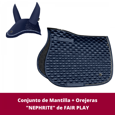 Conjunto de Mantilla + Orejeras "NEPHRITE" de FAIR PLAY