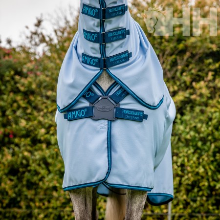 Manta de verano "HOODY" con cubrecuello de AMIGO