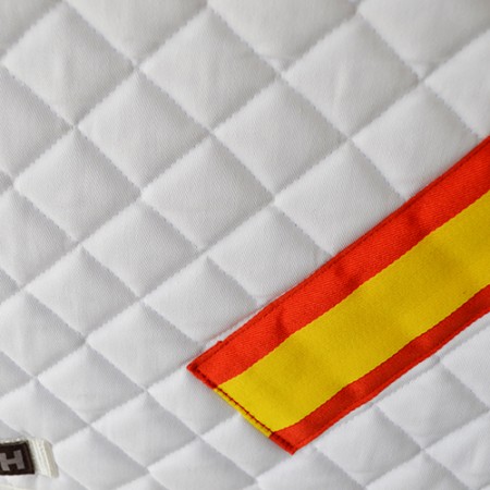 Mantilla con bandera española de HH