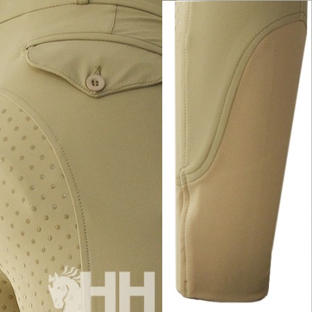 Ofertade Pantalón de equitación "DUVAN FINO ADHESION PLUS" para hombre de LEXHIS Azul Marino Talla 42
