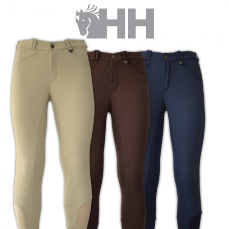 Ofertade Pantalón de equitación "DUVAN FINO ADHESION PLUS" para hombre de LEXHIS Azul Marino Talla 42