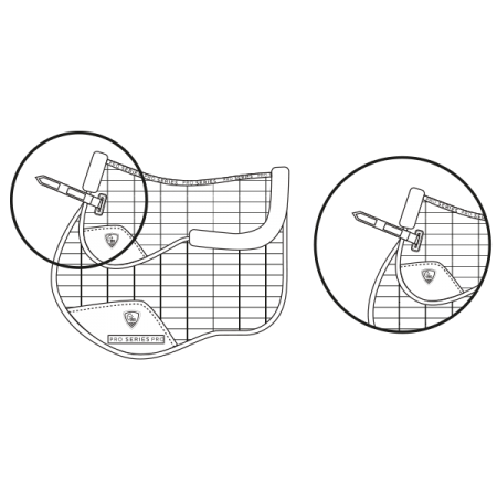 Conjunto de Mantilla + Orejeras "COMBO MASTER" de PRO SERIES