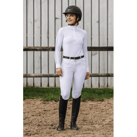 Polo de Competición de Manga Larga "ESTORIL" de EQUITHÈME