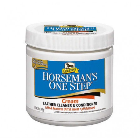 Crema para cuero "HORSEMAN'S ONE STEP" de ABSORBINE