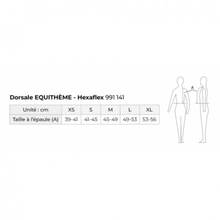 Chaleco protector "HEXAFLEX" Junior de EQUITHÈME