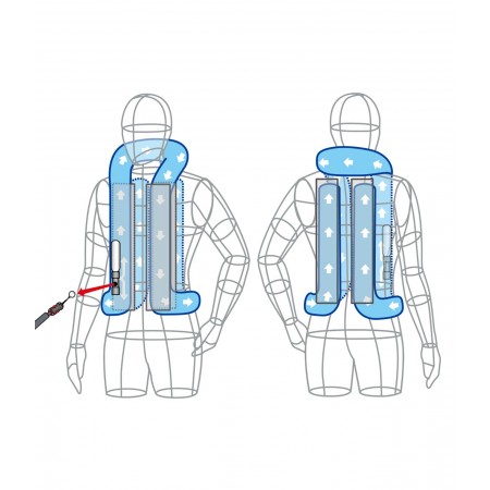 Chaleco Airbag "FLEXFIT VH" de HIT-AIR