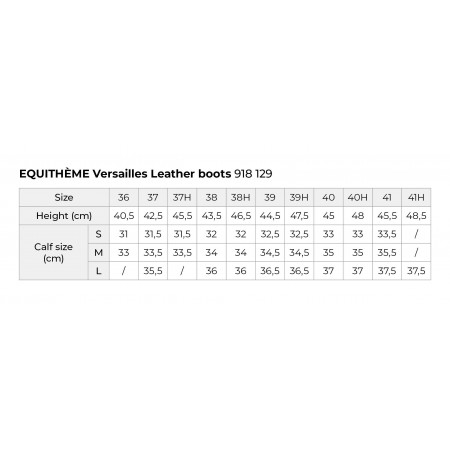 Botas de equitación "VERSAILLES" de EQUITHÈME