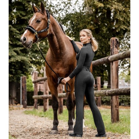 Oferta de Leggins de Equitación "Jodhpur Olivia Silikon" de ELT Negro Talla 36