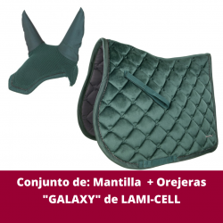 Conjunto de: Mantilla + Orejeras "GALAXY" de LAMI-CELL