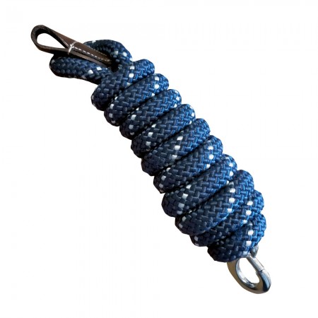Cabezada de Cuadra de Cuero con Nailon + Ramal de ZALDI