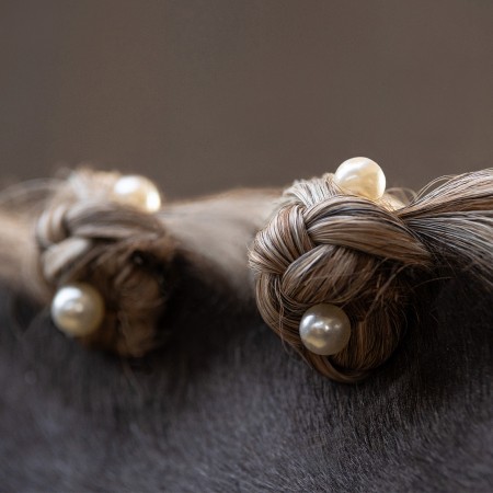 Horquillas de Perlas para Crin de QHP