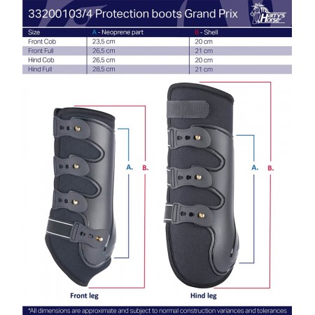 Protectores traseros "GRAND PRIX" de HARRY'S HORSE