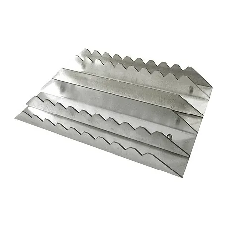 Almohaza de aluminio rectangular para caballo